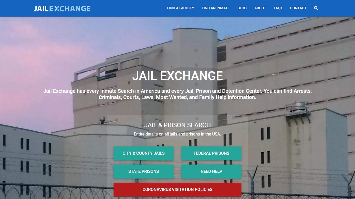 Monmouth County Correctional Institution Inmate Search - Jail Exchange